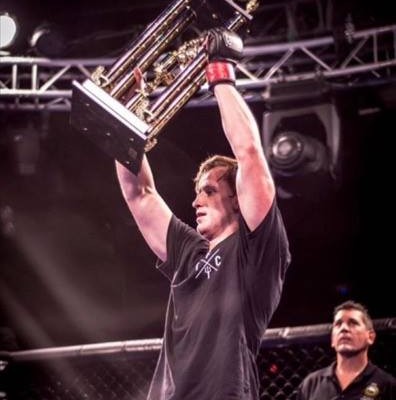 Rising MMA star Kyle Driscoll by David Taylor